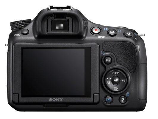 Sony SLT-A58 back